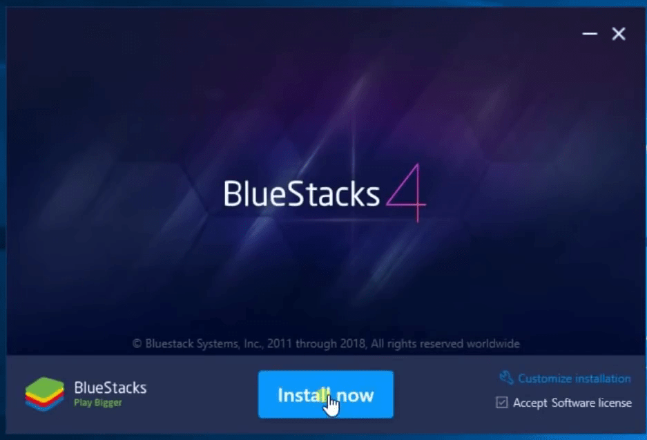 bluestacks offline installer