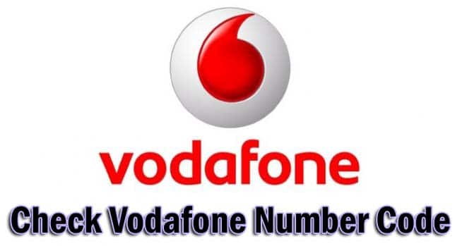 Check Vodafone Number Code ussd