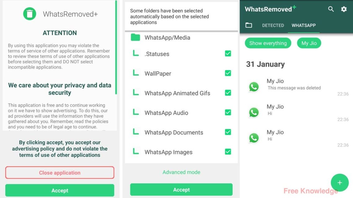 whatsapp delete message read app download